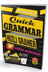 Pelikan Yayıncılık - ​Pelikan Yayınları Quick Grammar Video Anlatımlı Ders Anlatan Kitap