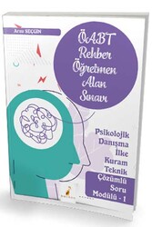 Pelikan Yayıncılık - Pelikan Yayınları ÖABT Rehber Öğretmenliği – Psikolojik Danışma İlke Kuram Teknik Çözümlü Soru Modülü 1
