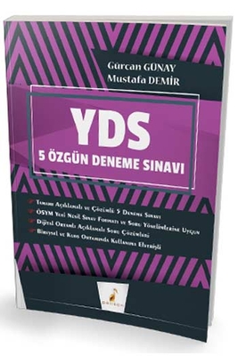 Pelikan Yayınları YDS Çek Kopart Dijital Çözümlü 5 Özgün Deneme Sınavı - 1