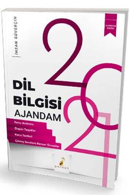 Pelikan Yayınları 2021 TYT Dil Bilgisi Ajandam - 1