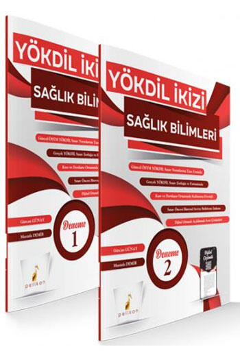 Pelikan Yayınları YÖKDİL İkizi Sağlık Bilimleri Dijital Çözümlü 2 Özgün Deneme Sınavı