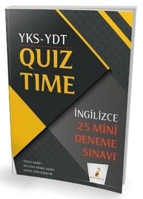 Pelikan YKS YDT İngilizce Quiz Time 25 Mini Deneme Pelikan Yayınları - 1