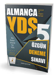 Pelikan Yayıncılık - Pelikan Yayınları YDS Almanca Özgün 5 Deneme Sınavı