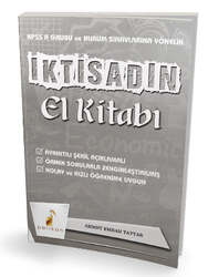Pelikan Yayıncılık - Pelikan Yayıncılık KPSS A ve Kurum Sınavlarına Yönelik İktisadın El Kitabı Konu Anlatımlı