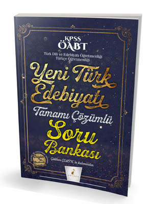 Pelikan Yayınları 2018 ÖABT Yeni Türk Edebiyatı Tamamı Çözümlü Soru Bankası - 1