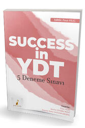 Pelikan Yayıncılık - Pelikan Yayıncılık Success in YDT İngilizce Çek Kopart 5 Deneme Sınavı