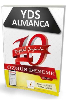 Pelikan Yayınları YDS Almanca Dijital Çözümlü Çek Kopart 10 Özgün Deneme Sınavı - 1