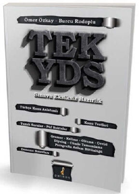 Pelikan Yayınları Tek YDS Sınava Eksiksiz Hazırlık Kitabı - 1