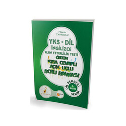 ​Pelikan Yayınları YKS-DİL İngilizce Alan Yeterlilik Testi Özgün Kısa Cevaplı Açık Uçlu Soru Bankası - Pelikan Yayınları