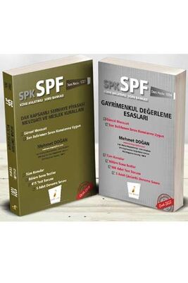 ​Pelikan Yayıncılık SPK - SPF Konut Değerleme Lisansı Seti (2 Kitap) - 1