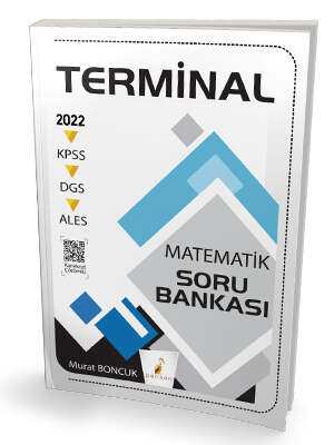 ​Pelikan Yayınları 2022 KPSS DGS ALES Terminal Matematik Çözümlü Soru Bankası
