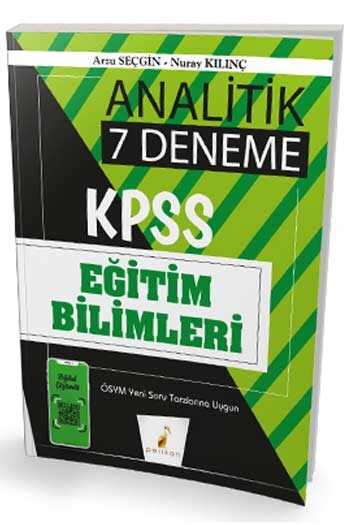​Pelikan Yayınları 2020 KPSS Eğitim Bilimleri Analitik Dijital Çözümlü 7 Deneme Sınavı