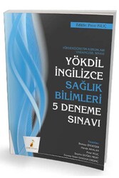 Pelikan Yayınları YÖKDİL İngilizce Sağlık Bilimleri 5 Deneme Sınavı - Pelikan Yayınları