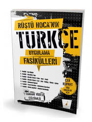 Pelikan Yayınevi Rüştü Hoca'nın Türkçe Uygulama Fasikülleri Tamamı Video Çözümlü - Pelikan Yayınları