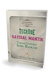 Pelikan Yayınları Tecrübe Sayısal Mantık Tamamı Çözümlü Soru Bankası - Pelikan Yayınları