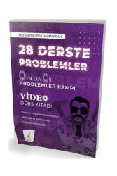 Pelikan Yayınları 2025 TYT-AYT 28 Derste Problemler Kampı Video Ders Kitabı - Pelikan Yayınları