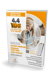 Pelikan Yayınları YDS İngilizce 4x4 Paragraf Tamamlama Paragrafta İlgisiz Cümle Okuma Parçaları Soru Bankası - Pelikan Yayınları