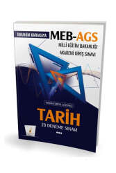 Pelikan Yayınları MEB-AGS Hazırlık Tarih 20 Deneme Sınavı - Pelikan Yayınları