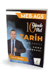 Pelikan Yayınları MEB-AGS 10 Günde 10 Net Tarih Konu Özetli Soru Bankası - Pelikan Yayınları