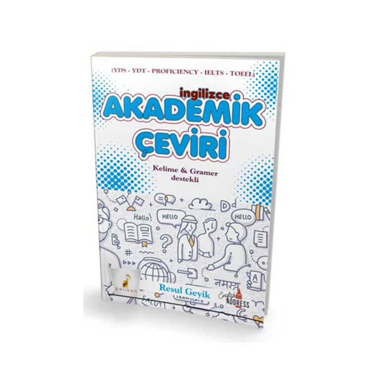 ​Pelikan Yayınları İngilizce Akademik Çeviri Kelime ve Gramer Destekli