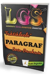 Pelikan Yayıncılık - ​Pelikan Yayınları LGS Liselere Giriş Sınavına Hazırlık Taktiklerle Paragraf Soru Bankası