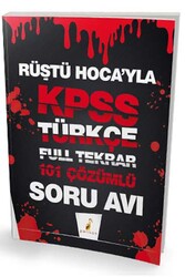 Pelikan Yayıncılık - Pelikan Yayınları Rüştü Hocayla KPSS Türkçe Soru Avı 101 Çözümlü Soru