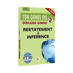 Pelikan Yayıncılık - Pelikan Yayınları TSK Genel Dil Dinleme Sınavı 2 Restatement Inference