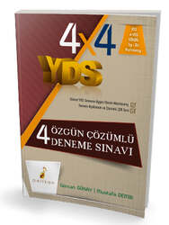 Pelikan Yayıncılık - Pelikan Yayınları YDS 4x4 Özgün Çözümlü Deneme Sınavı