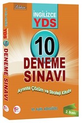 Pelikan Yayıncılık - Pelikan Yayınları YDS İngilizce 10 Deneme Sınavı Ayrıntılı Çözüm ve Strateji Kitabı