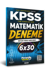 PeraMila Yayıncılık KPSS ve Tüm Sınavlar İçin Matematik 6x30 Deneme Sınavı - PeraMila Yayıncılık