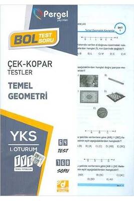 Pergel Yayınları TYT Temel Geometri Çek Kopar Testler - 1