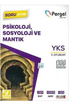 Pergel Yayınları AYT Psikoloji, Sosyoloji ve Mantık Soru Kitabı - 1
