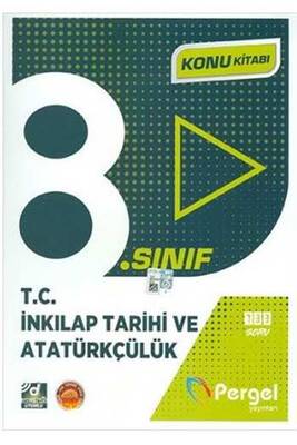 Pergel Yayınları 8. Sınıf T.C. İnkılap Tarihi ve Atatürkçülük Konu Kitabı - 1