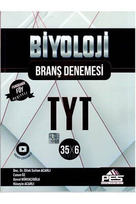 PES Yayınları TYT Biyoloji 35x6 Branş Denemesi - 1