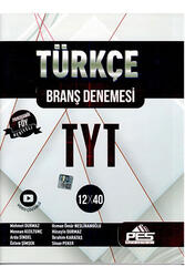 PES Yayınları TYT Türkçe 12 x 40 Branş Denemesi - PES Yayınları