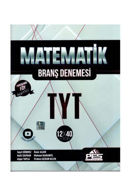 PES Yayınları TYT Matematik 12 x 40 Branş Denemesi - 1