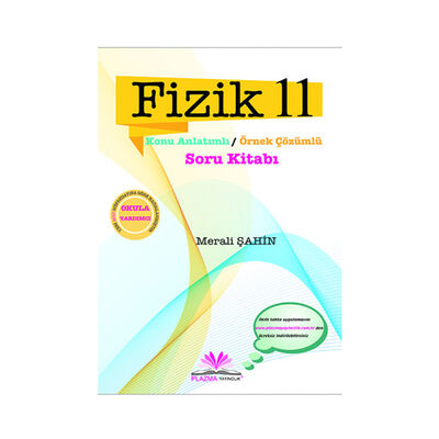 ​Plazma Yayıncılık 11. Sınıf Fizik Konu Anlatımlı Soru Bankası - 1