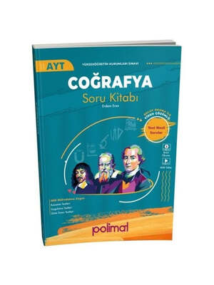 Polimat Yayınları YKS AYT Coğrafya Soru Kitabı - 1