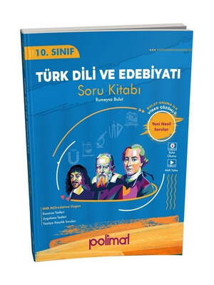 Polimat Yayınları 10. Sınıf Türk Dili ve Edebiyatı Soru Kitabı - 1