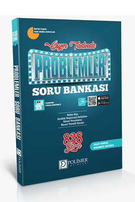 Polimer Yayınları ÖSYM Tadında Tamamı Video Çözümlü Problemler Soru Bankası - 1