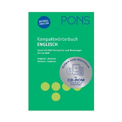 Pons Kompaktwörterbuch Englisch Deutsch – Deutsch Englisch - 1