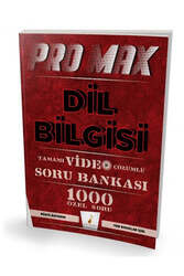 Pelikan Yayıncılık - Pelikan Yayınevi Pro Max Dil Bilgisi Tamamı Video Çözümlü Soru Bankası 