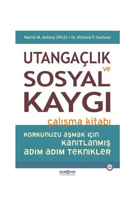 Psikonet Yayınları Utangaçlık ve Sosyal Kaygı Çalışma Kitabı - 1