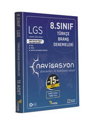 Rasyonel Yayınları - Rasyonel Yayınları 8. Sınıf LGS Navigasyon 15 li Türkçe Branş Denemeleri