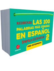 Redhouse Las 100 Palabras Mas Usadas En Espanol İspanyolca Sözcük Kartları 2 - Redhouse Yayınevi