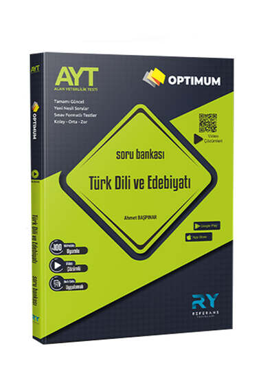 Referans Yayınları Optimum AYT Türk Dili ve Edebiyatı Soru Bankası - 1