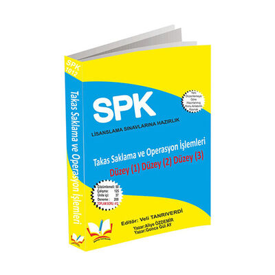​Roper Yayınları SPK Lisanslama 1012 Takas Saklama ve Operasyon İşlemleri Düzey 1-2-3 - 1