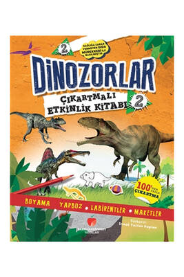 Sabri Ülker Vakfı Yayınları Dinozorlar Çıkartmalı Etkinlik Kitabı 2 - 1