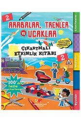 Sabri Ülker Vakfı Yayınları - Sabri Ülker Vakfı Yayınları Arabalar Trenler ve Uçaklar Çıkartmalı Etkinlik Kitabı 2