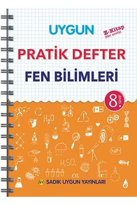 Sadık Uygun Yayınları 8. Sınıf Fen Bilimleri Pratik Defter - 1